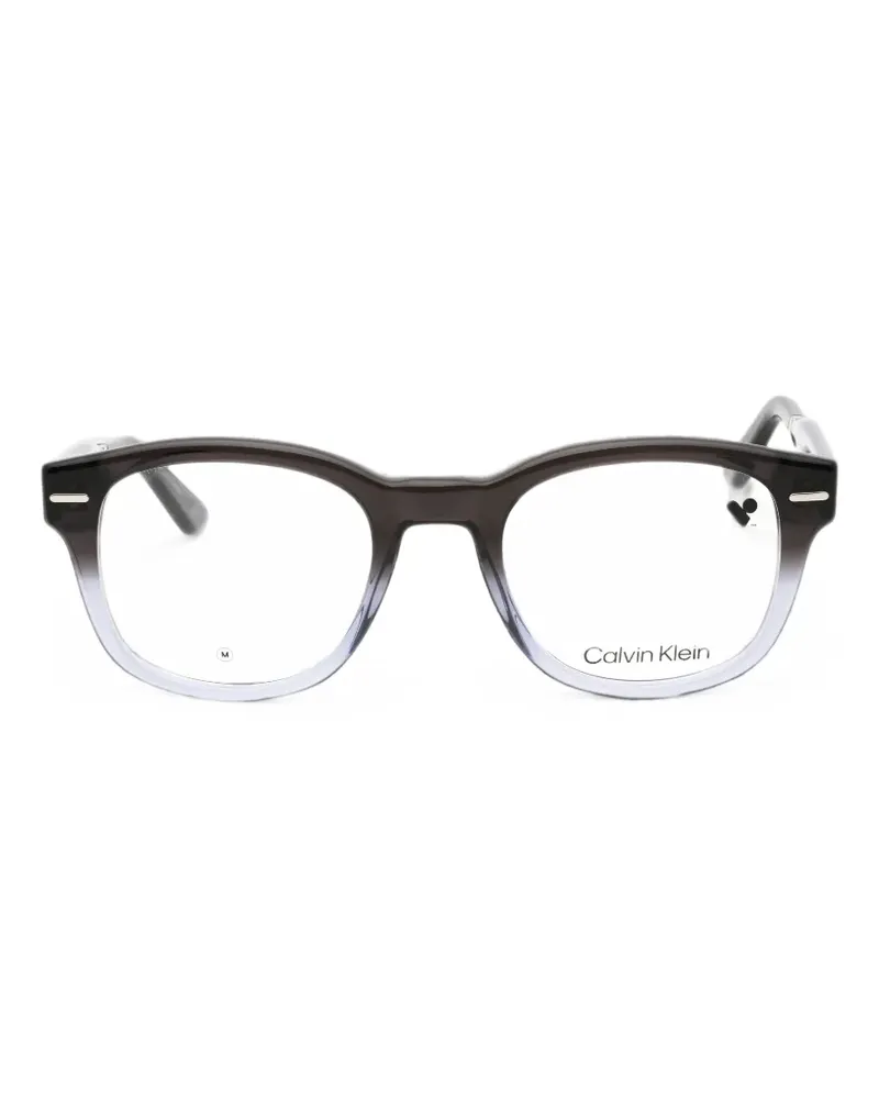 Calvin Klein round-frame glasses - Blau Blau