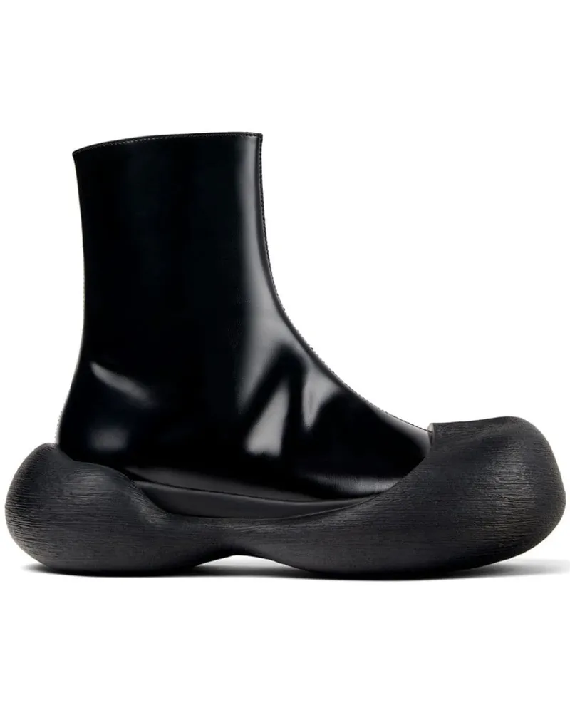 Camper Caramba Stiefeletten mit runder Kappe - Schwarz Schwarz