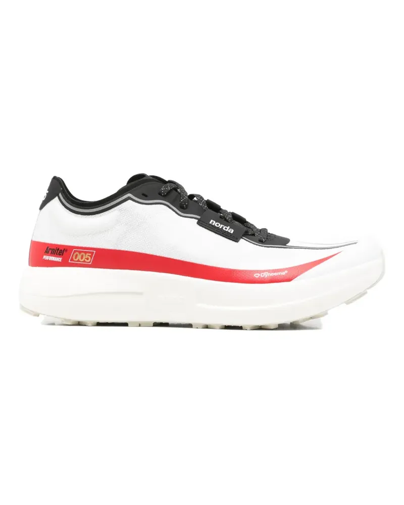 Norda Sneakers in Colour-Block-Optik - Weiß Weiß