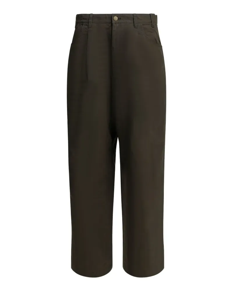Comme des Garçons Hose mit Bundfalten - Braun Braun