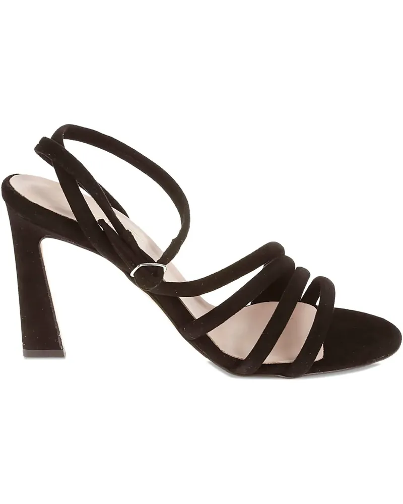 Anna F. Pumps mit Knöchelriemen 9mm - Schwarz Schwarz