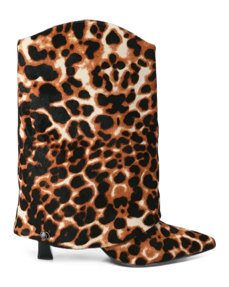 Kurt Geiger Annabel Gaiter Stiefel - Braun Braun