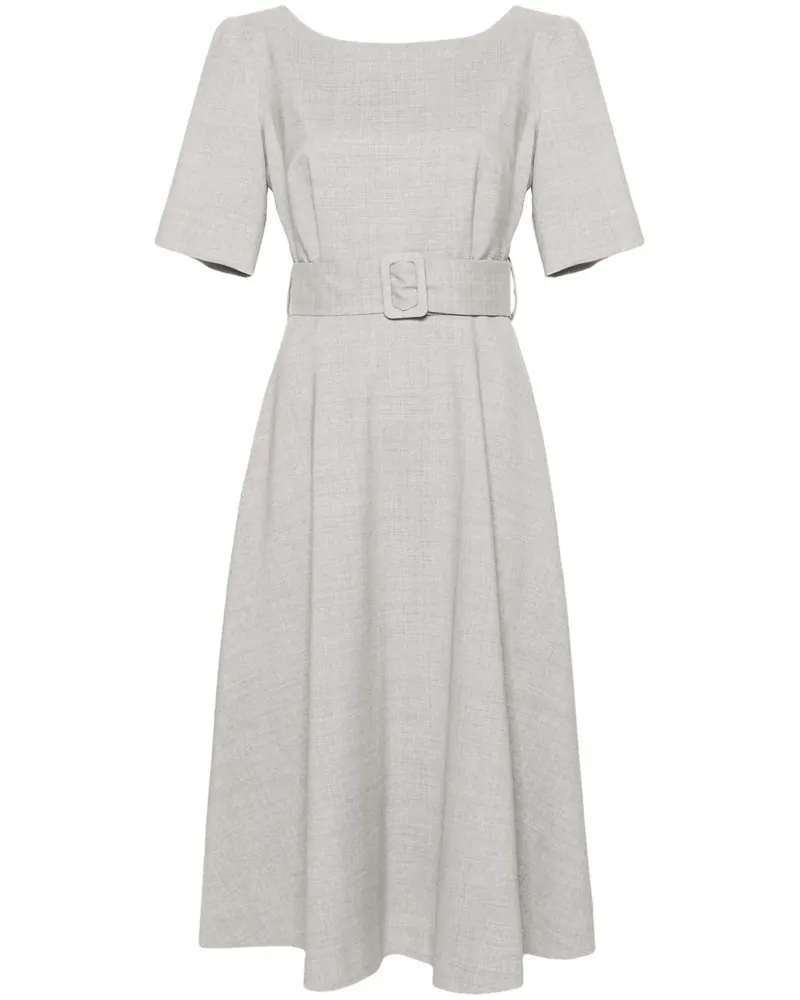 P.A.R.O.S.H. Klassisches Kleid - Grau Grau