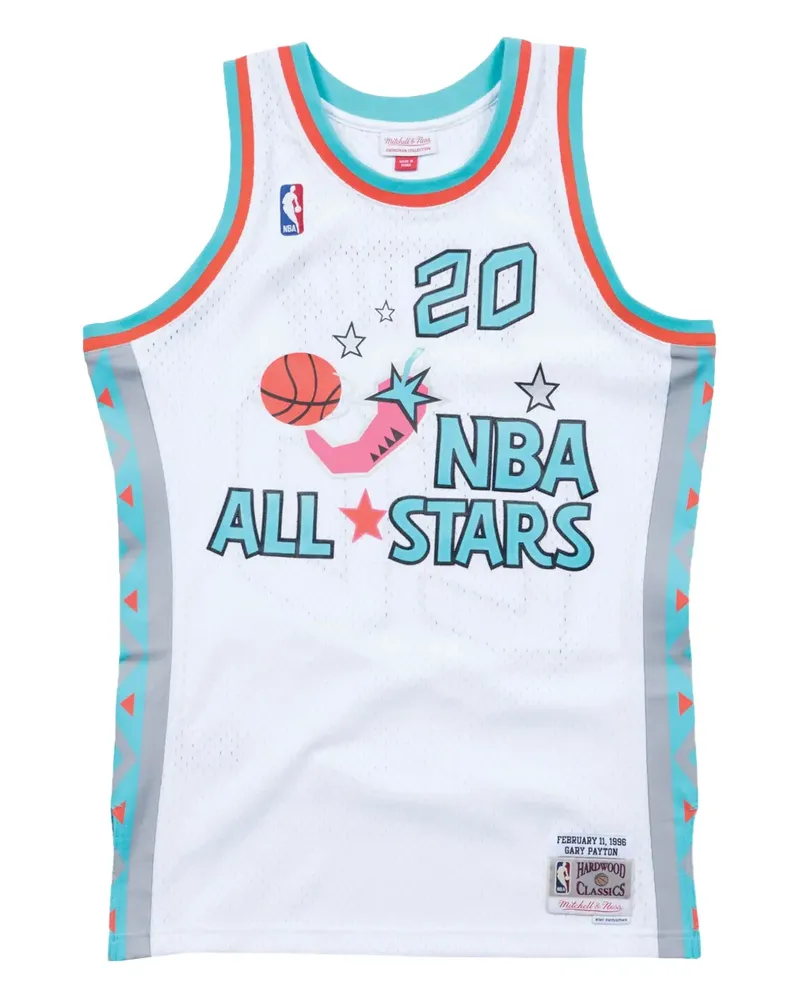 Mitchell & Ness x NBA All Star 96 Gary Payton Swingman Tanktop - Weiß Weiß
