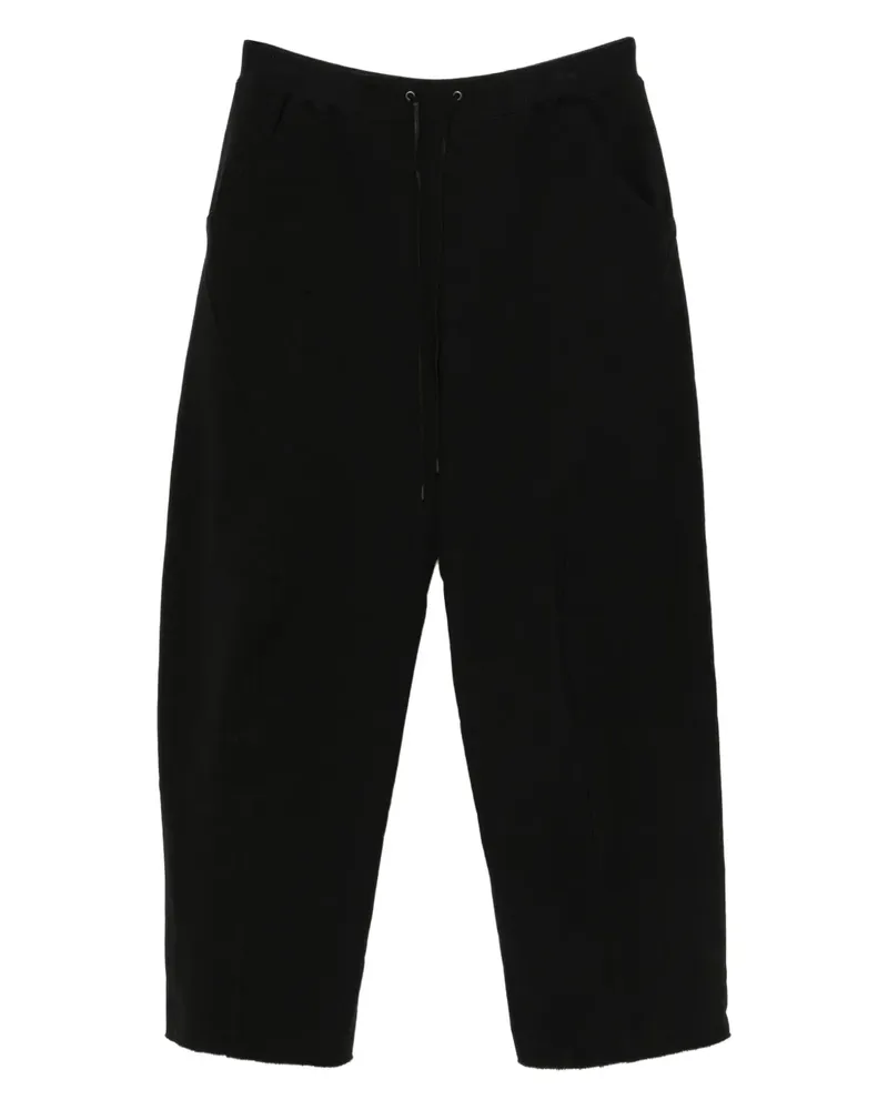 The Viridi-anne sweat wide pants - Schwarz Schwarz