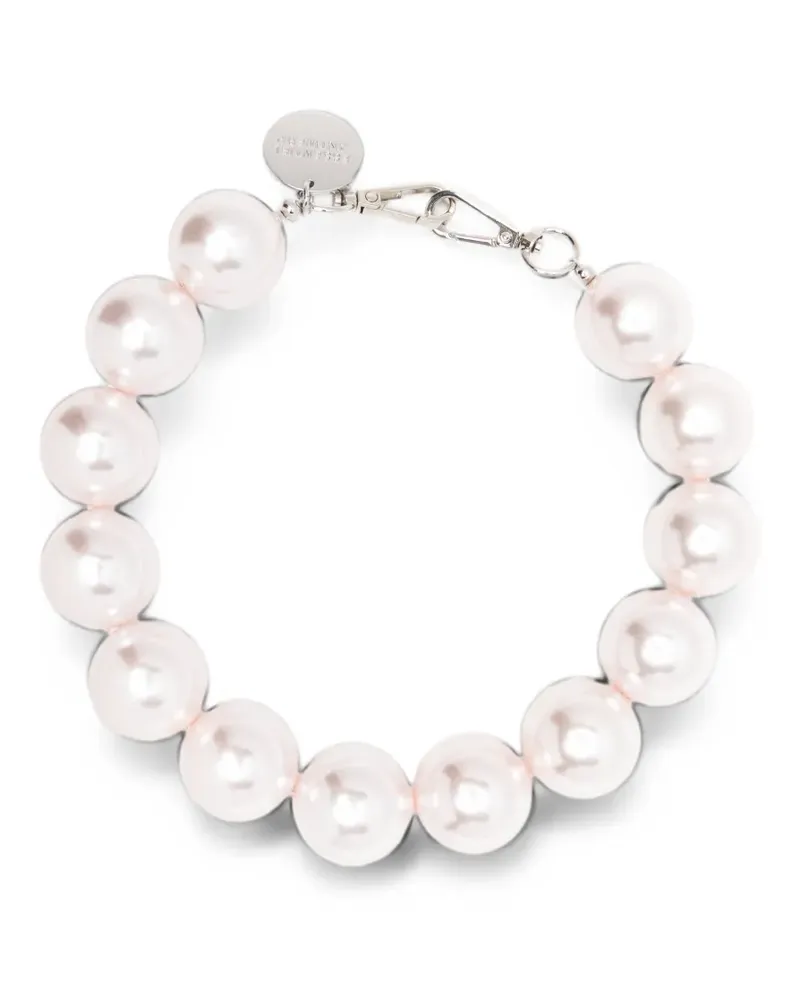 Essentiel oversized bead necklace - Nude Nude