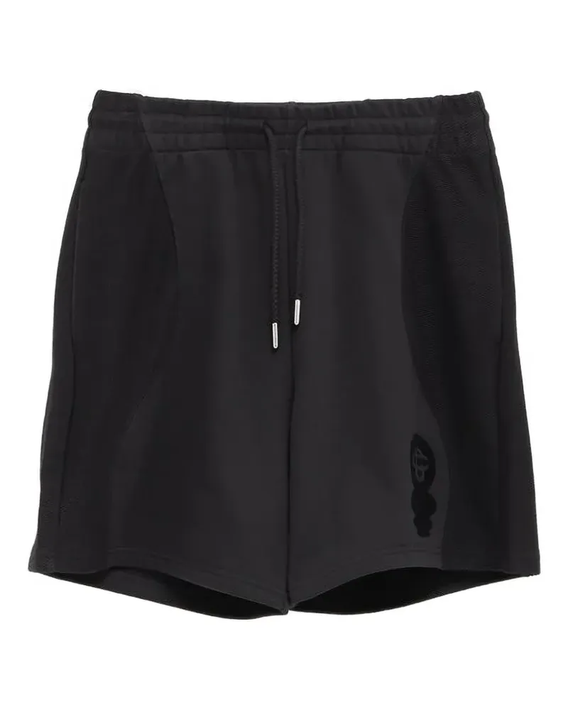 Casablanca Paris elasticated-waistband track shorts - Schwarz Schwarz