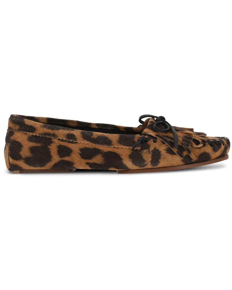 Paris Texas Indiana Loafer aus Wildleder - Braun Braun