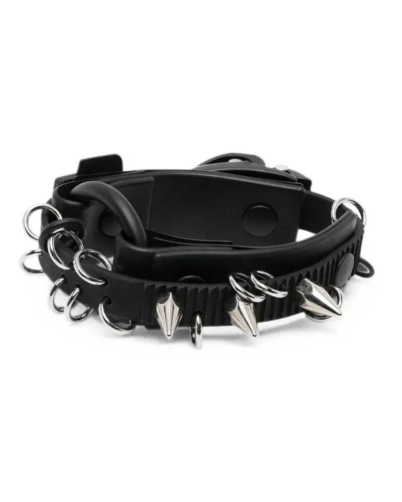 Innerraum spike-stud chain-link bracelet - Schwarz Schwarz