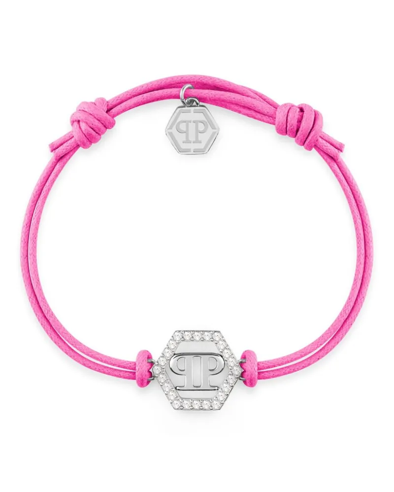 Philipp Plein Friendship Hexagon Armband - Silber Silber