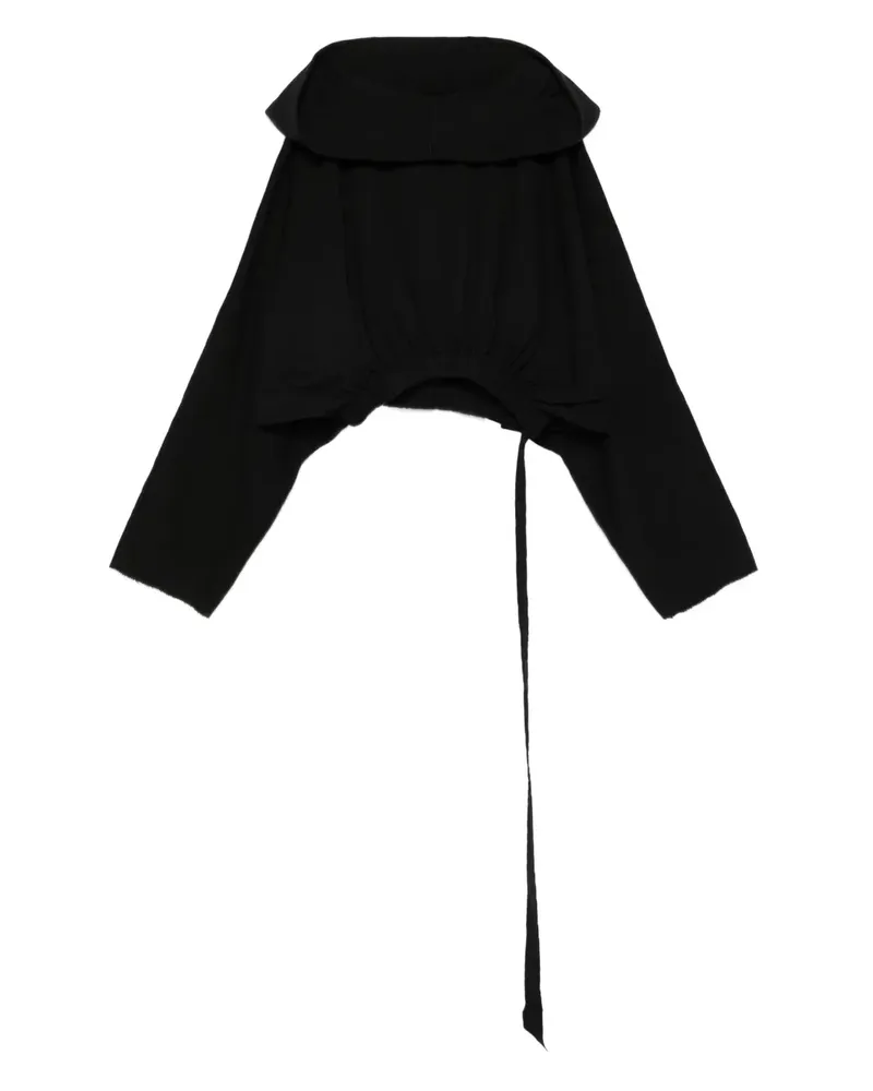 DRKSHDW by Rick Owens Top mit Kordelzug - Schwarz Schwarz