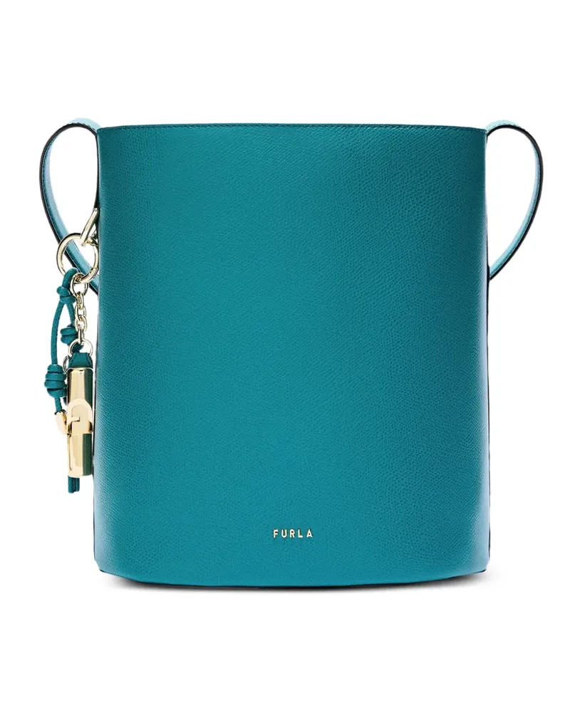 Furla Roxie Beuteltasche mit Anhänger - Blau Blau
