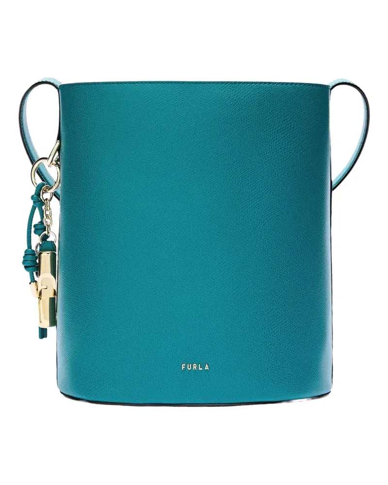 Furla Roxie Beuteltasche mit Anhänger - Blau Blau