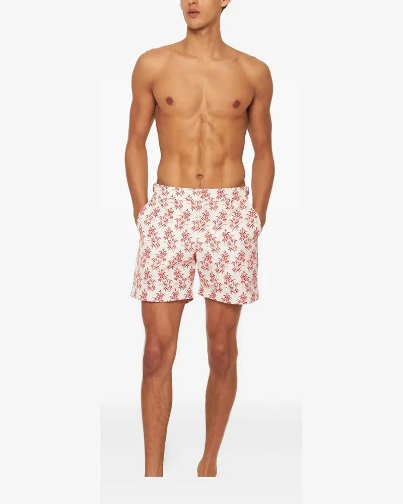 Orlebar Brown Bulldog Badeshorts - Weiß Weiß