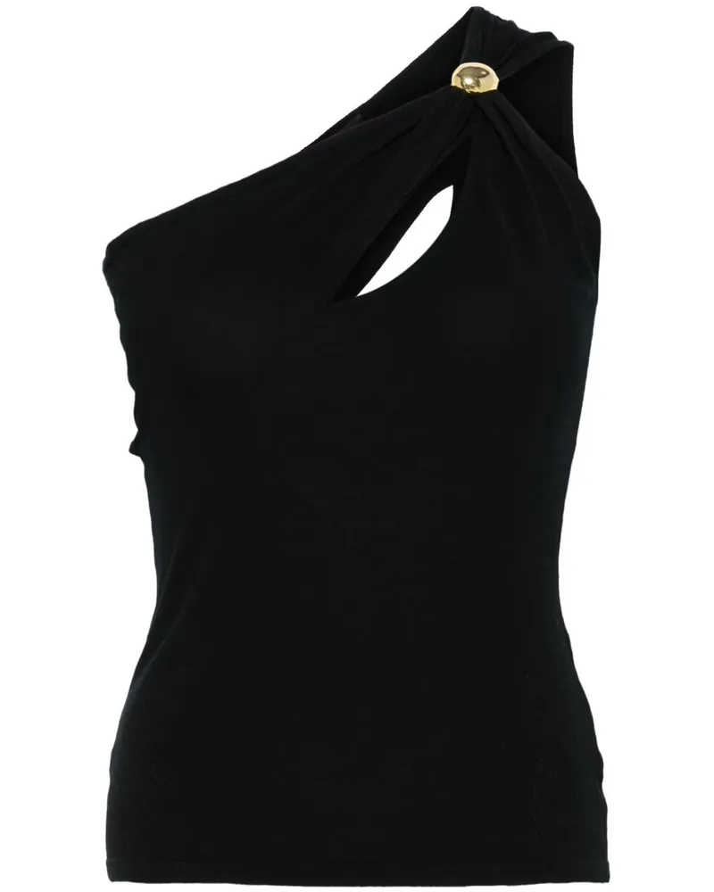 Federica Tosi Tanktop mit Cut-Out - Schwarz Schwarz