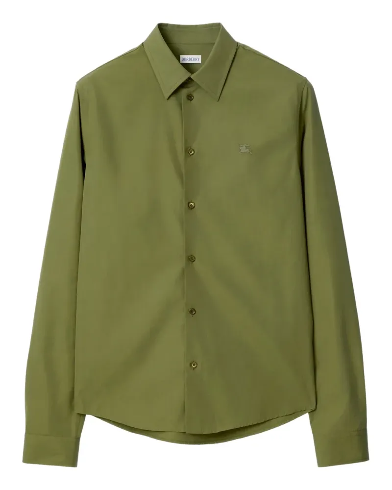 Burberry Equestrian Knight Hemd - Grün Grün