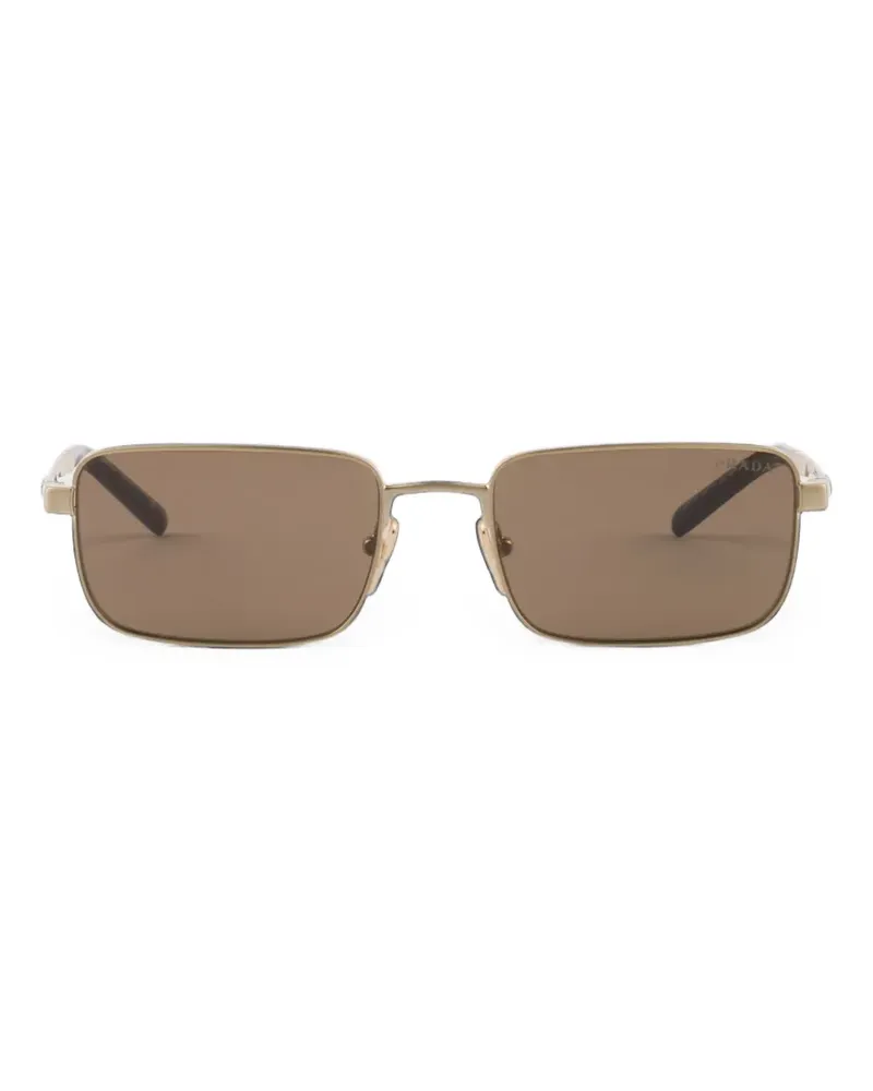 Prada Sonnenbrille mit Logo - Gold Gold