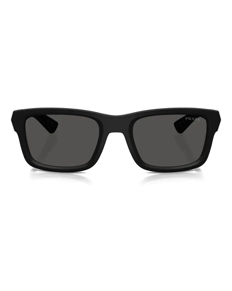 Prada rectangle sunglasses - Schwarz Schwarz