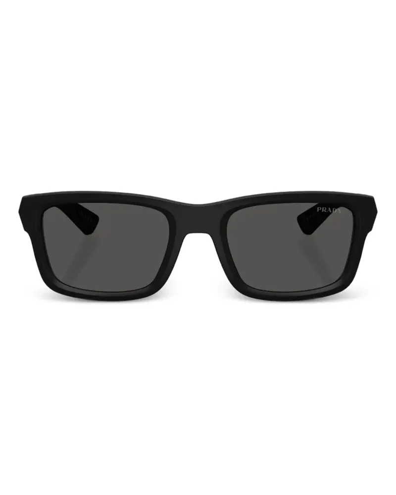 Prada rectangle sunglasses - Schwarz Schwarz
