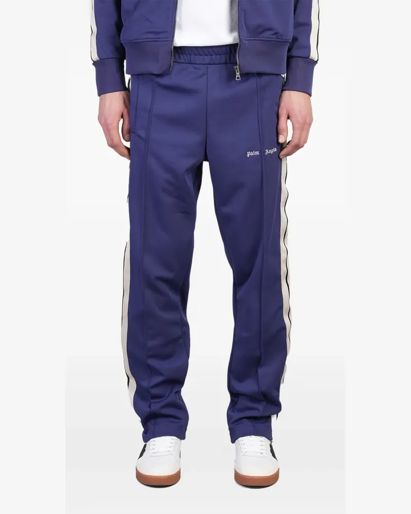 Palm Angels Jogginghose mit Logo-Stickerei - Blau Blau