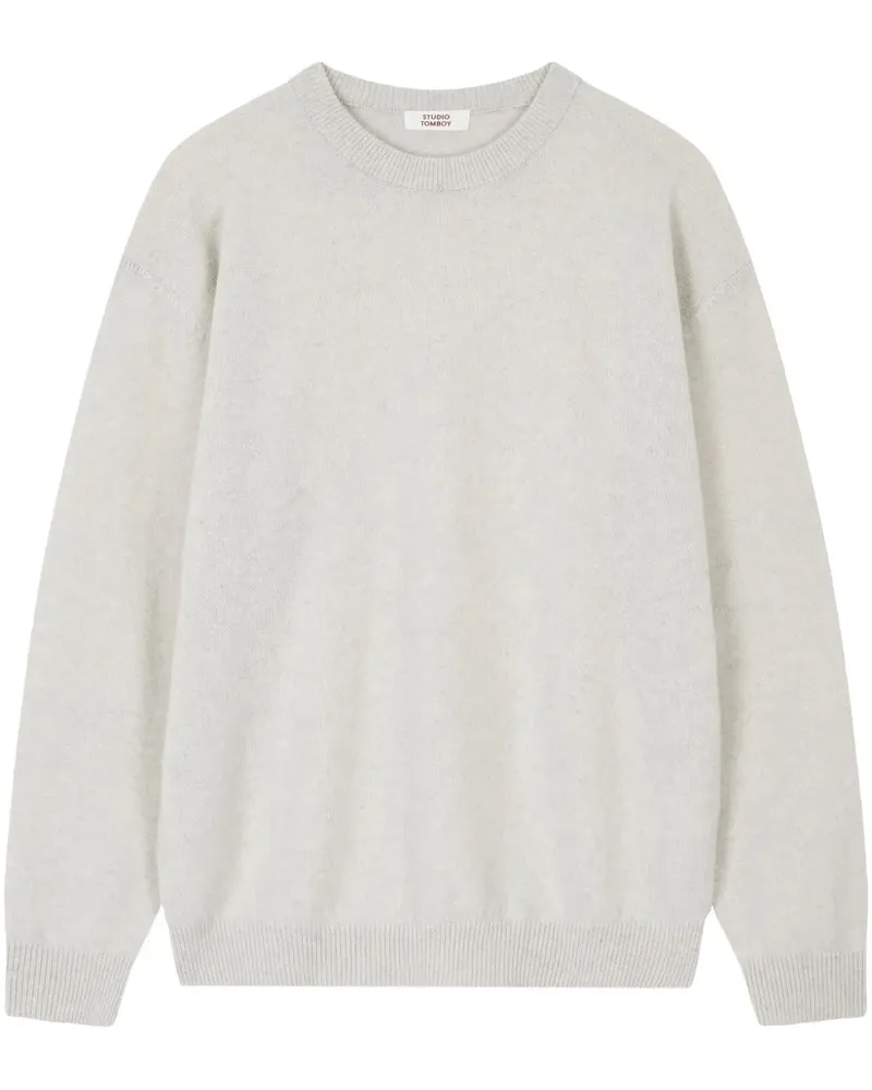 STUDIO TOMBOY Pullover aus Wolle - Grau Grau
