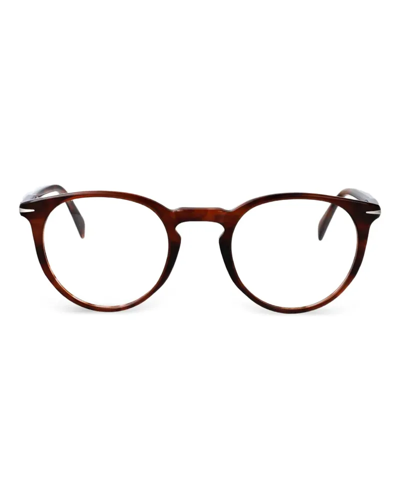 EYEWEAR by DAVID BECKHAM round frame glasses - Braun Braun