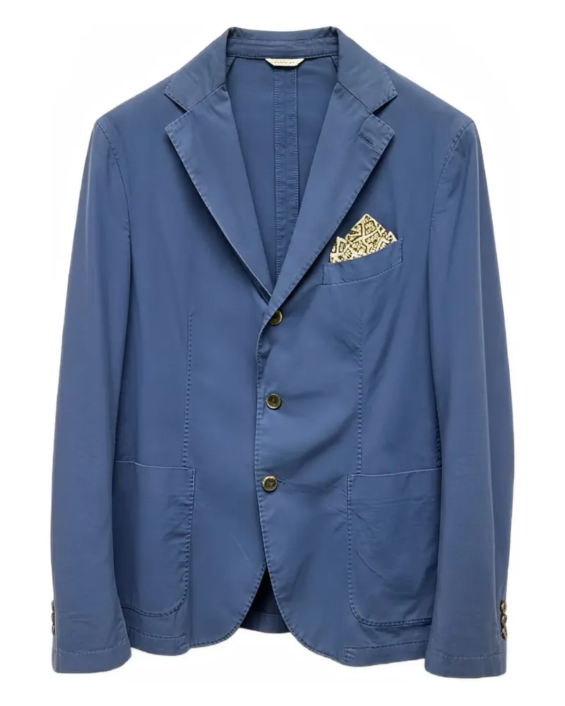 Manuel Ritz Einreihiges Sakko - Blau Blau