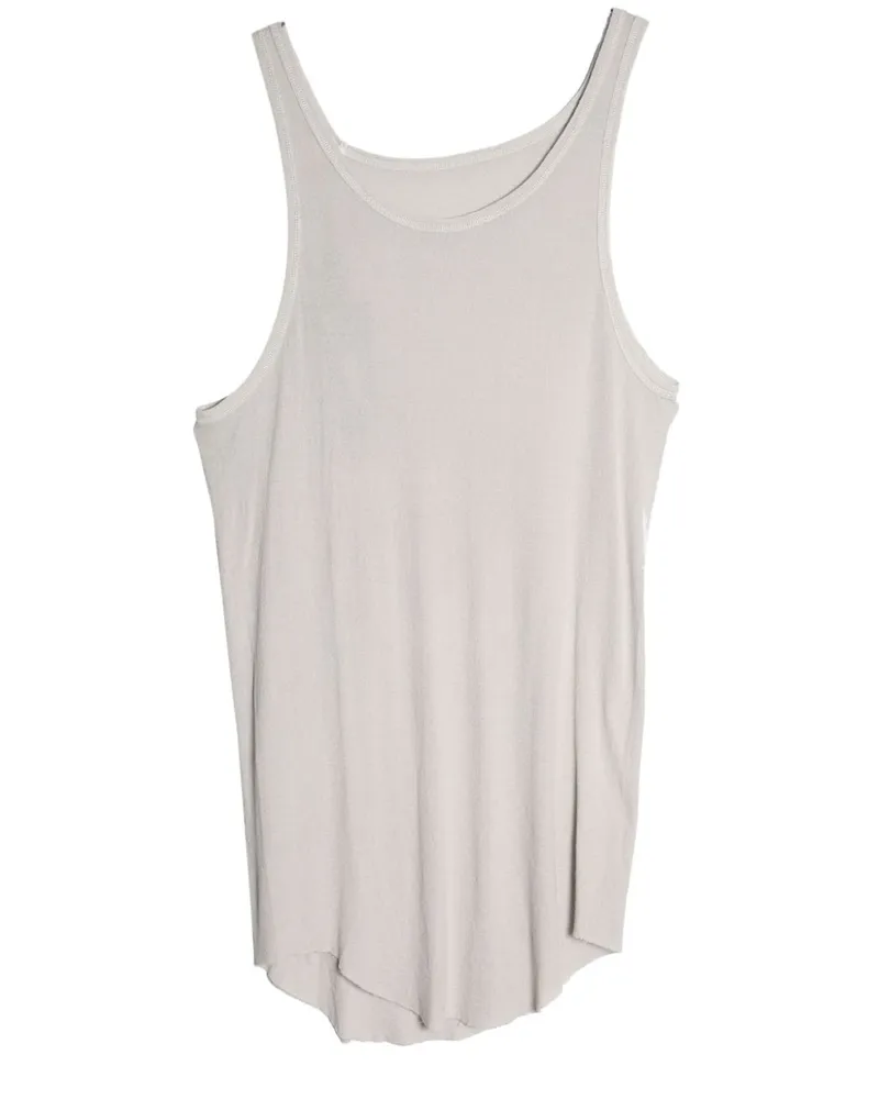 Boris Bidjan Saberi ribbed-knit tank top Grau