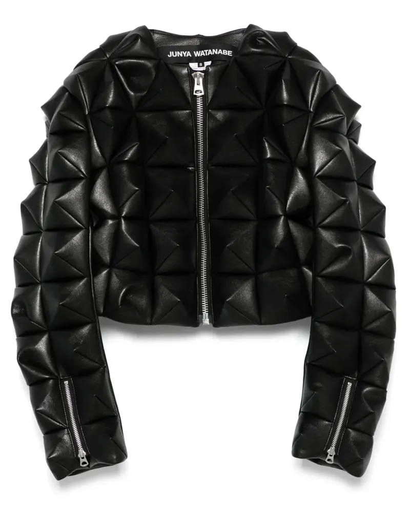 Junya Watanabe Jacke mit 3D-Nieten - Schwarz Schwarz