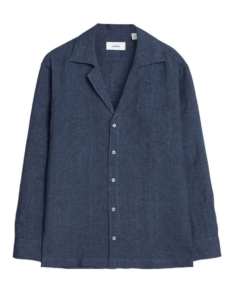 LARDINI Jacke mit aufgesetzter Tasche - Blau Blau