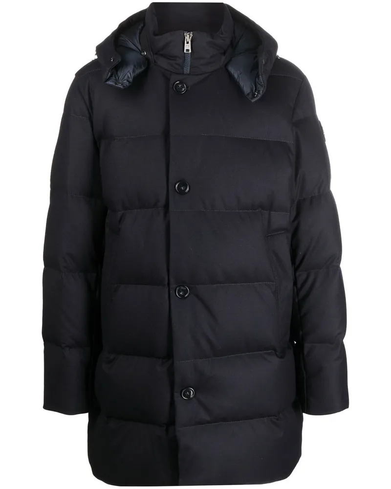 Woolrich Gesteppter Daunenparka - Blau Blau