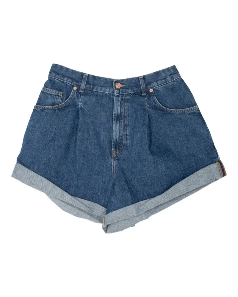 Free People Danni button-fastening shorts - Blau Blau