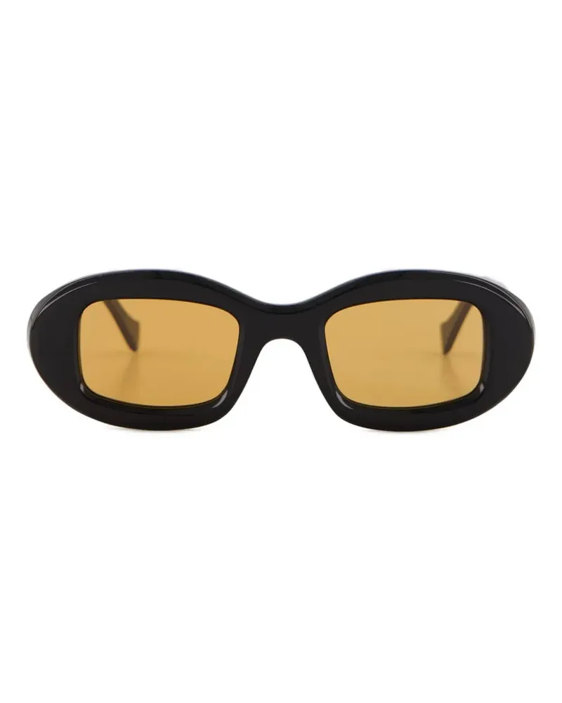RETROSUPERFUTURE Sonnenbrille mit ovalem Gestell - Braun Braun