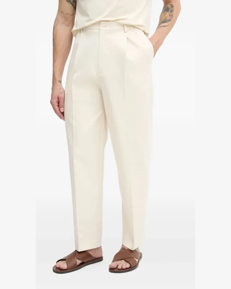 MARCIANO Los Angeles Adam pleated trousers - Nude Nude