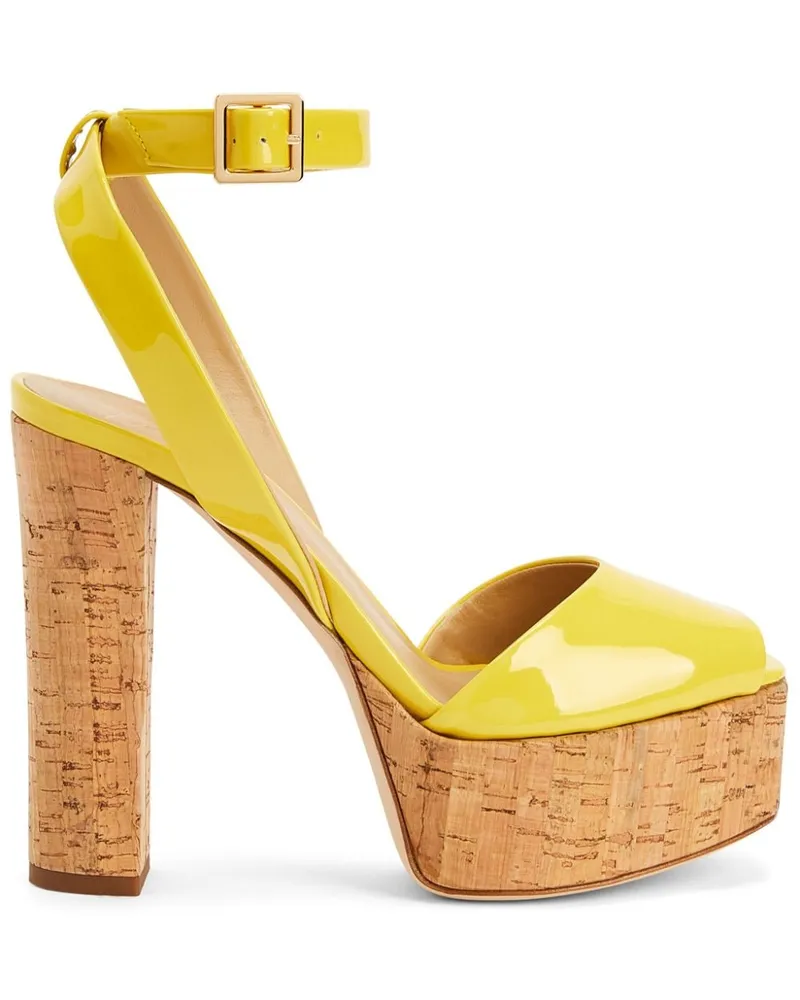 Giuseppe Zanotti Betty Sandalen 120mm - Gelb Gelb