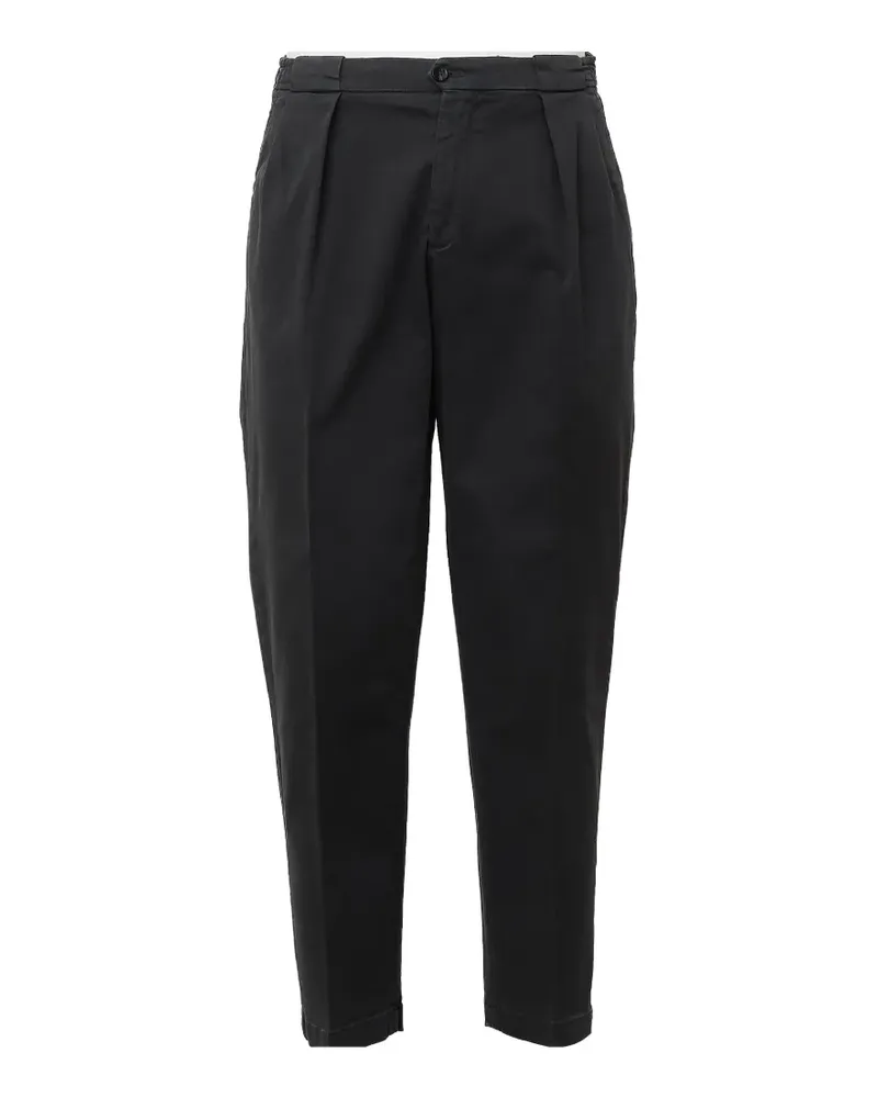 Briglia 1949 Portobello pleated-detail trousers - Schwarz Schwarz
