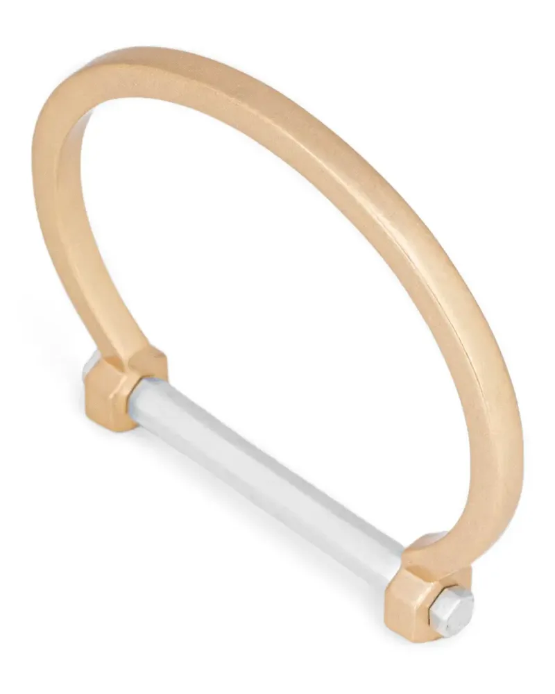 AllSaints Armband mit Schraubendetail - Gold Gold