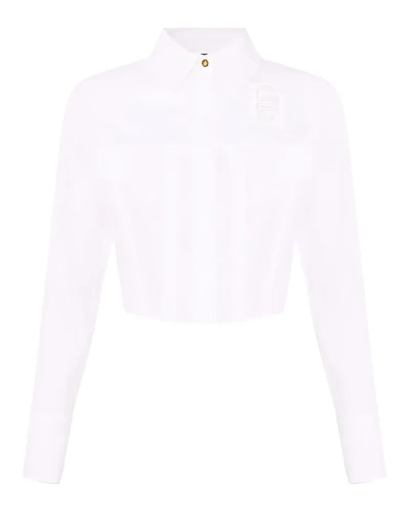 Elisabetta Franchi embroidered shirt - Weiß Weiß