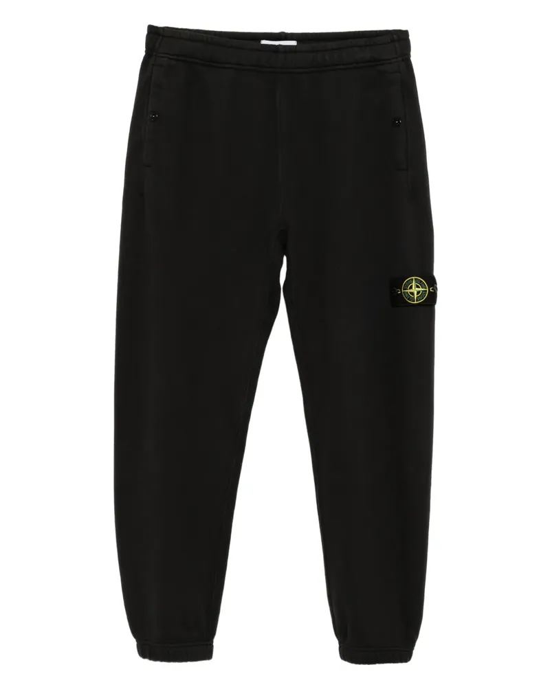 Stone Island Jogginghose aus Baumwolle - Schwarz Schwarz
