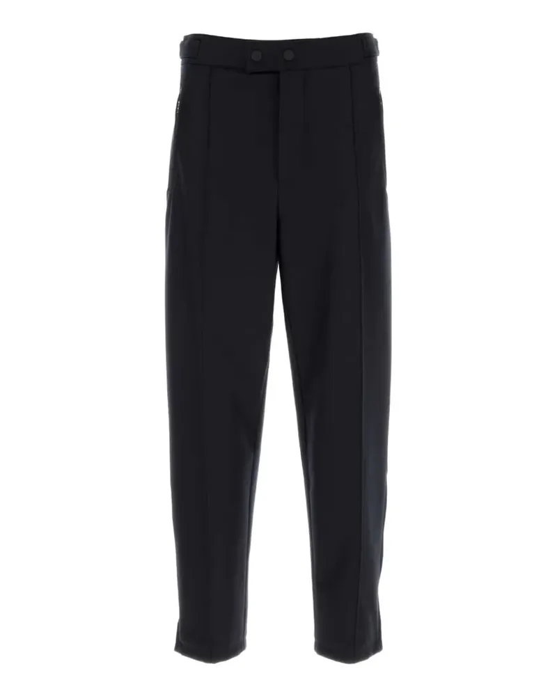 Giorgio Armani logo-patch track pants - Schwarz Schwarz