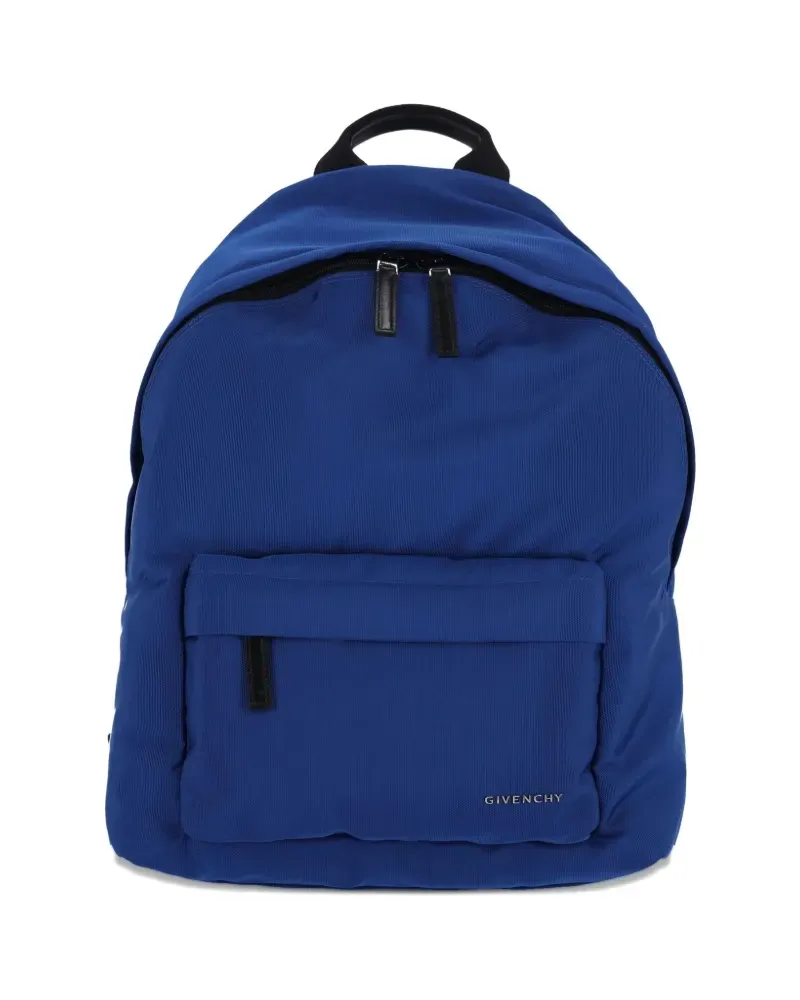 Givenchy Rucksack mit Logo-Detail - Blau Blau