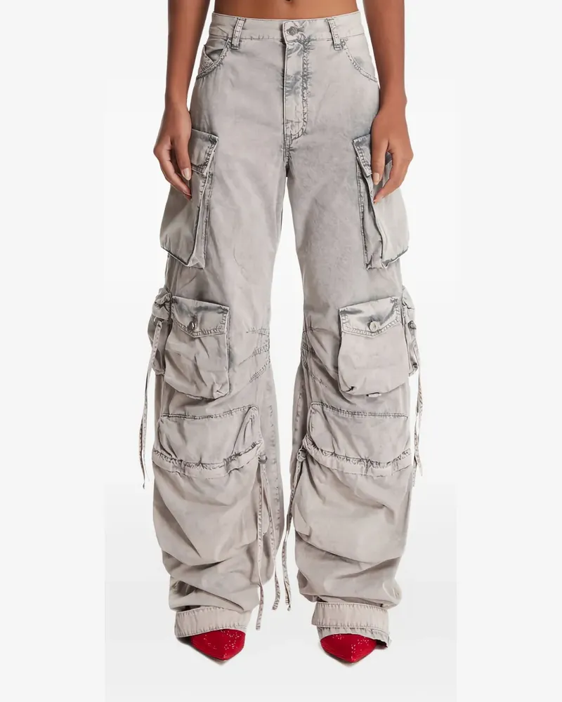 ATTICO Hose mit mehreren Taschen - Grau Grau