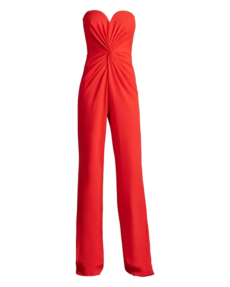 Tadashi Shoji Schulterfreier Jumpsuit - Rot Rot
