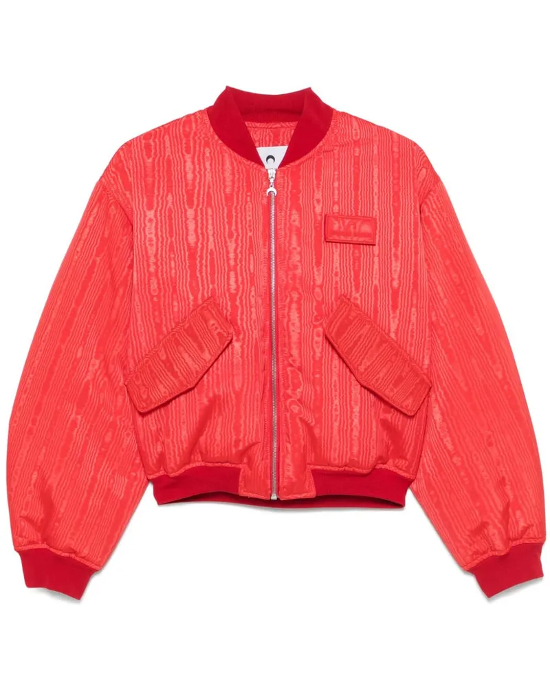 Marine Serre Bomberjacke mit Moire-Effekt - Rot Rot