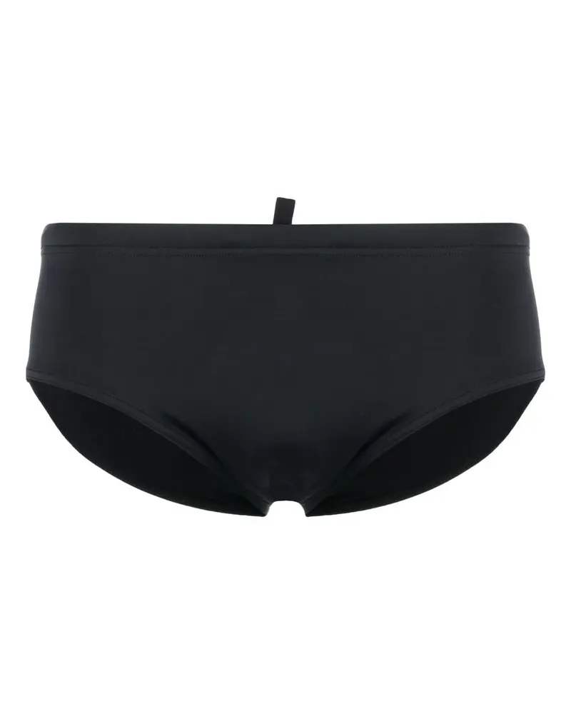 Dsquared2 Badehose mit "Icon"-Print - Schwarz Schwarz