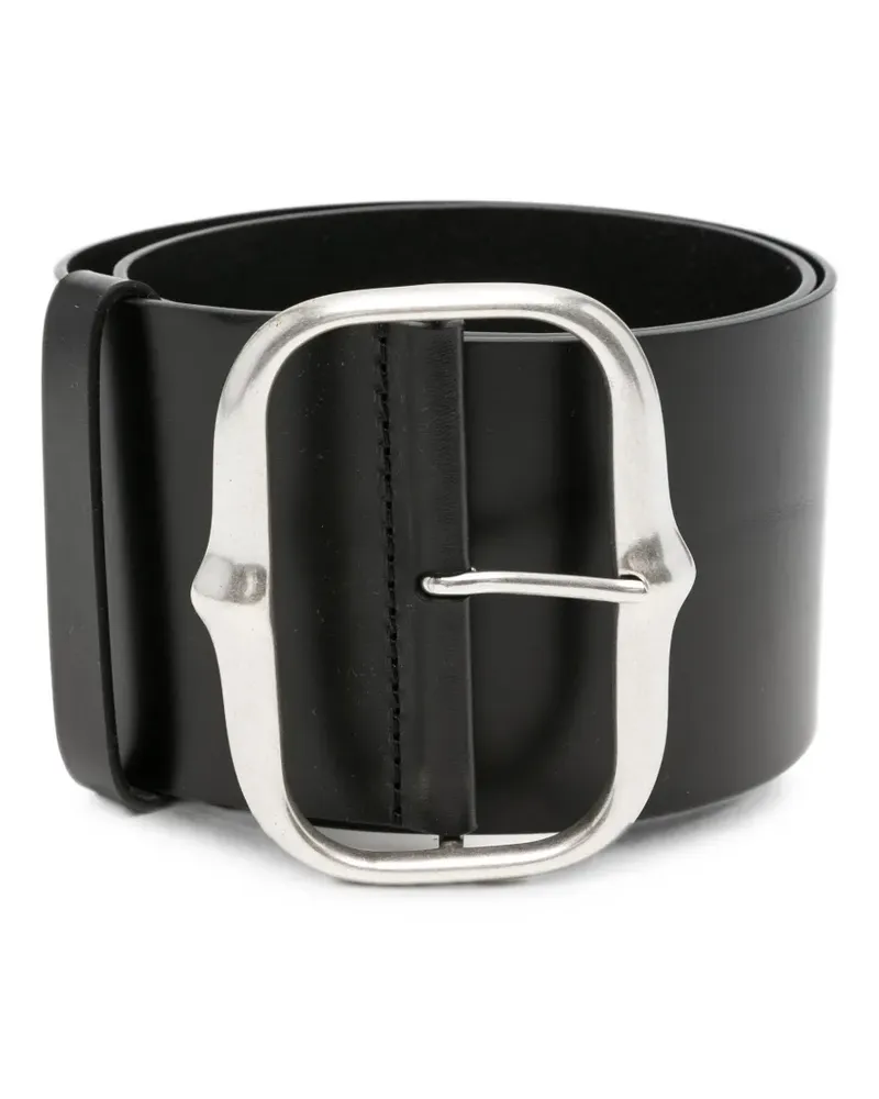 Isabel Marant wide leather belt - Schwarz Schwarz