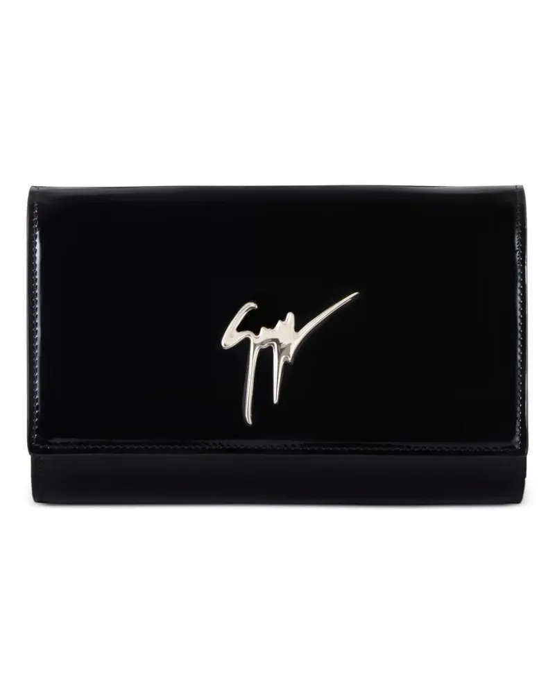 Giuseppe Zanotti Cleopatra Clutch - Schwarz Schwarz