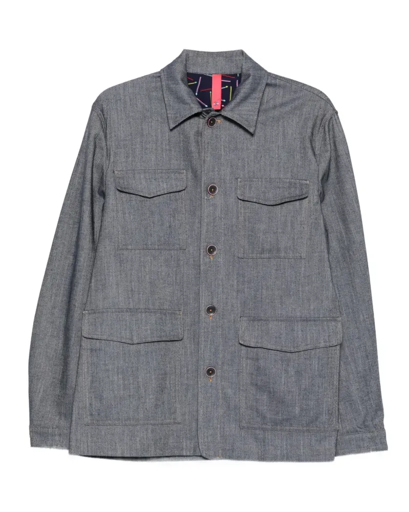 Manuel Ritz Twill-Workwear-Jacke - Braun Braun
