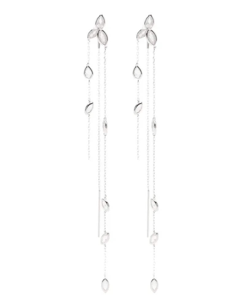 Maria Black Swift 05 Hängeohrringe mit Kette - Silber Silber