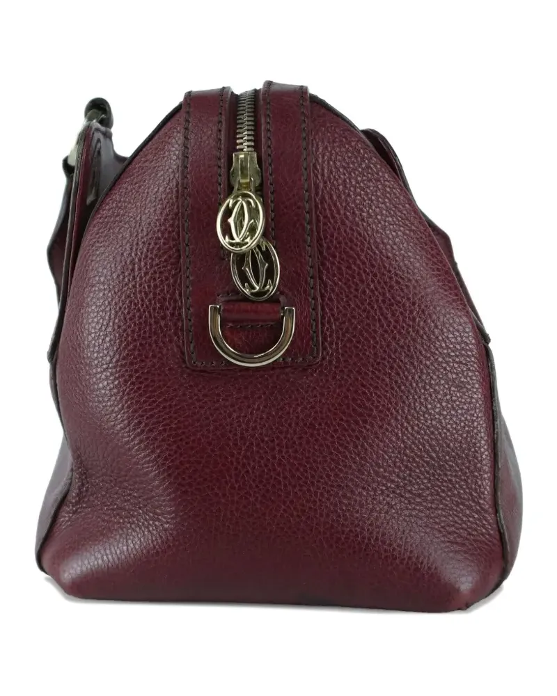 Cartier Schultertasche aus Leder - Rot Rot
